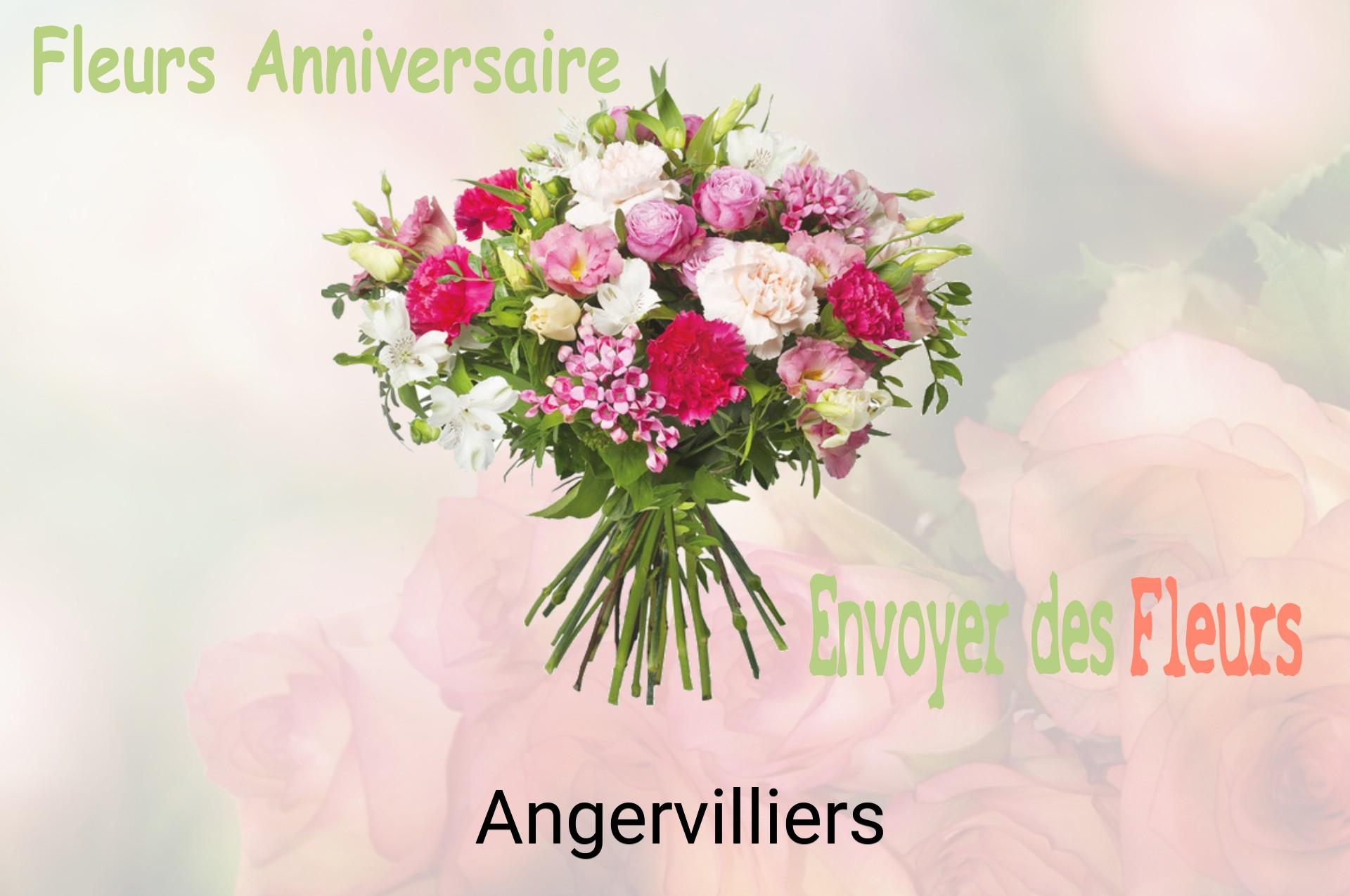 Bouquet de fleurs d’anniversaire livré à Angervilliers